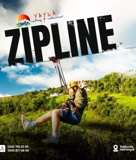 Manavgat Zipline: Köprülü Kanyon Üzerinde Gökyüzünde Süzülmek